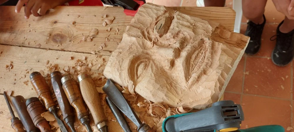 Atelier sculpture sur bois (2)